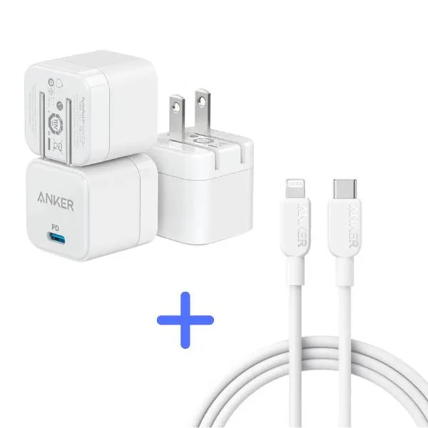 Anker Nano Pro 20w Combo For iPhone Braided