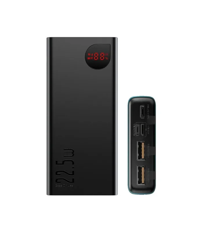 Baseus PPADM20S 20000mah Adaman Metal Fast Charging Power Bank Black (22.5W)
