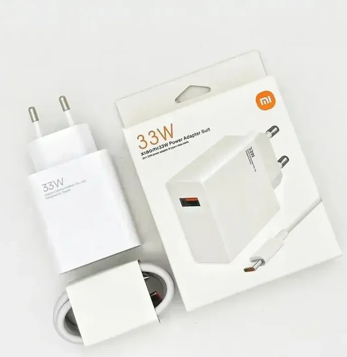 Xiaomi 33w Power Adaptar Suit with Type-C Cable